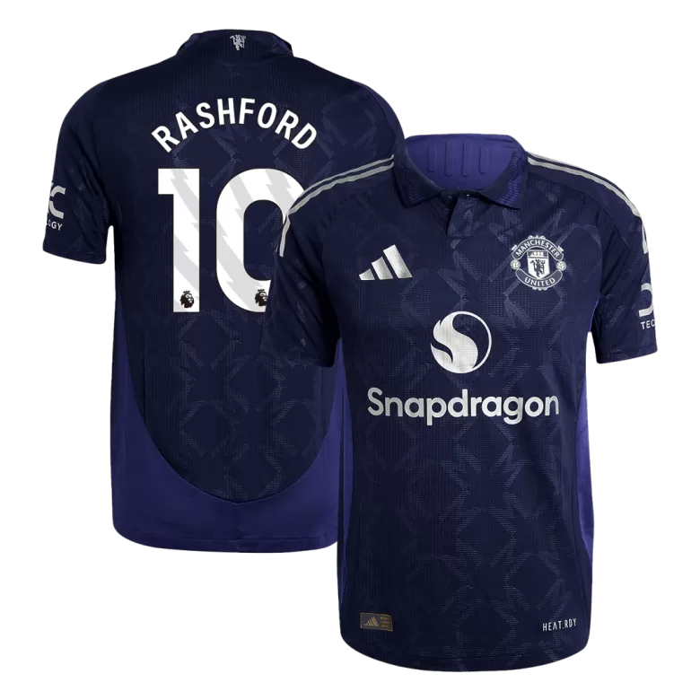 Authentic RASHFORD #10 Soccer Jersey Manchester United Away Shirt 2024/25 - bestsoccerstore