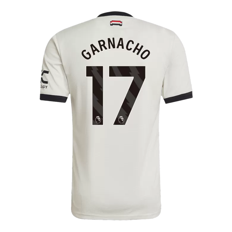 Authentic GARNACHO #17 Soccer Jersey Manchester United Third Away Shirt 2024/25 - bestsoccerstore