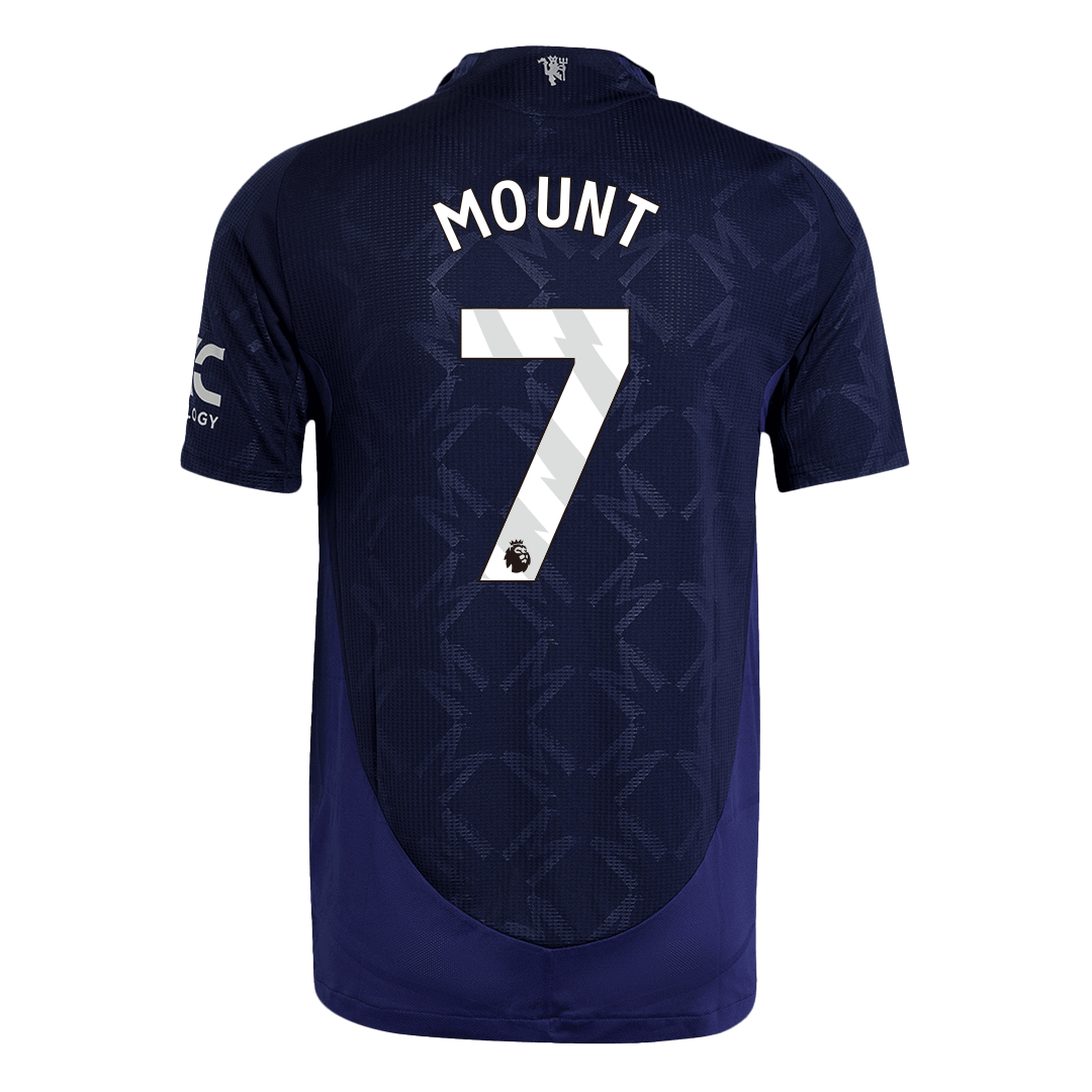 Manchester United MOUNT #7 Away Custom Player Version Soccer Jersey
