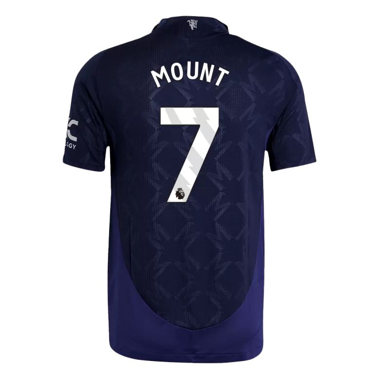 Authentic MOUNT #7 Soccer Jersey Manchester United Away Shirt 2024/25 - bestsoccerstore