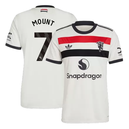 Manchester United Jersey Custom MOUNT #7 Soccer Jersey Third Away 2024/25 - bestsoccerstore