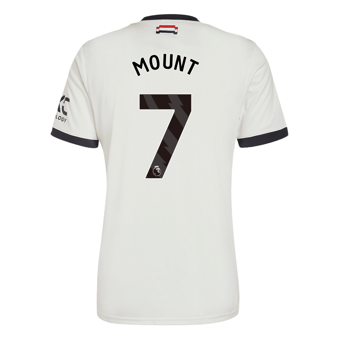 Manchester United Jersey Custom MOUNT #7 Soccer Jersey Third Away