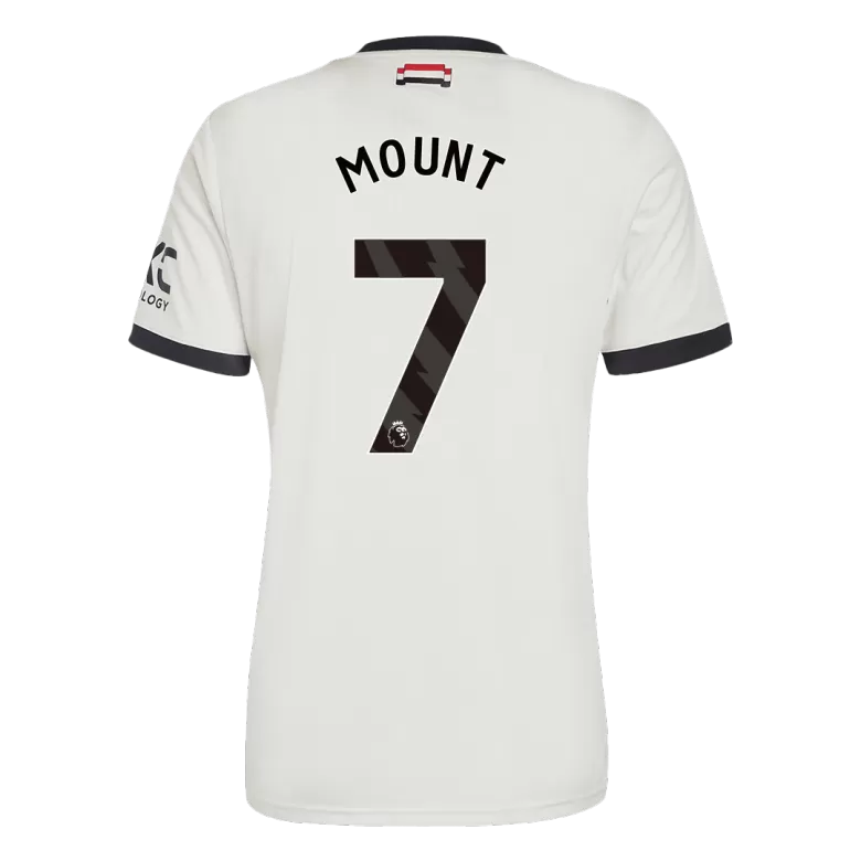 Manchester United Jersey Custom MOUNT #7 Soccer Jersey Third Away 2024/25 - bestsoccerstore