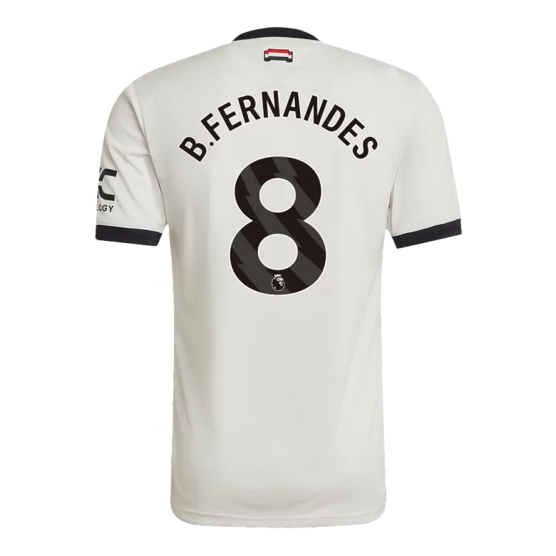 Authentic B.FERNANDES #8 Soccer Jersey Manchester United Third Away Shirt 2024/25 - bestsoccerstore