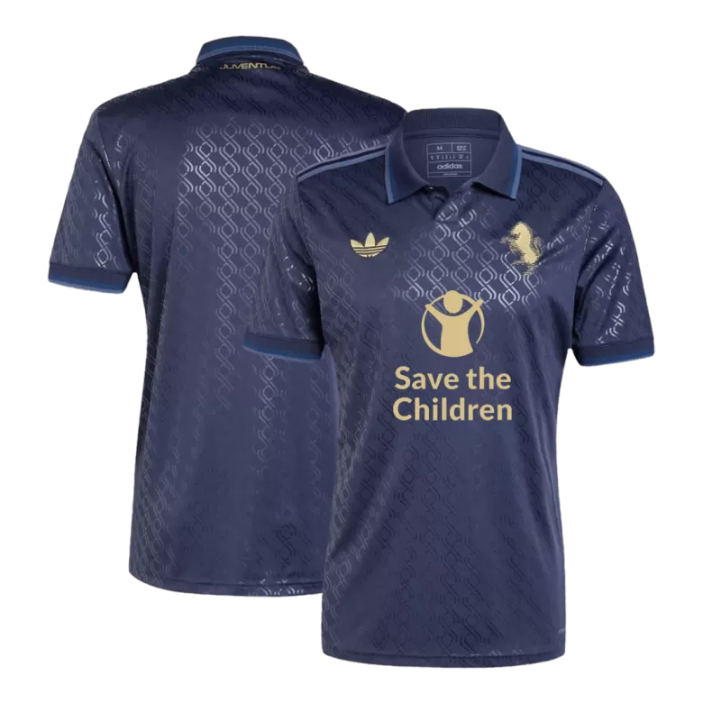 Juventus Soccer Jersey Third Away Custom Shirt 2024/25 Save The Children Sponsor - bestsoccerstore