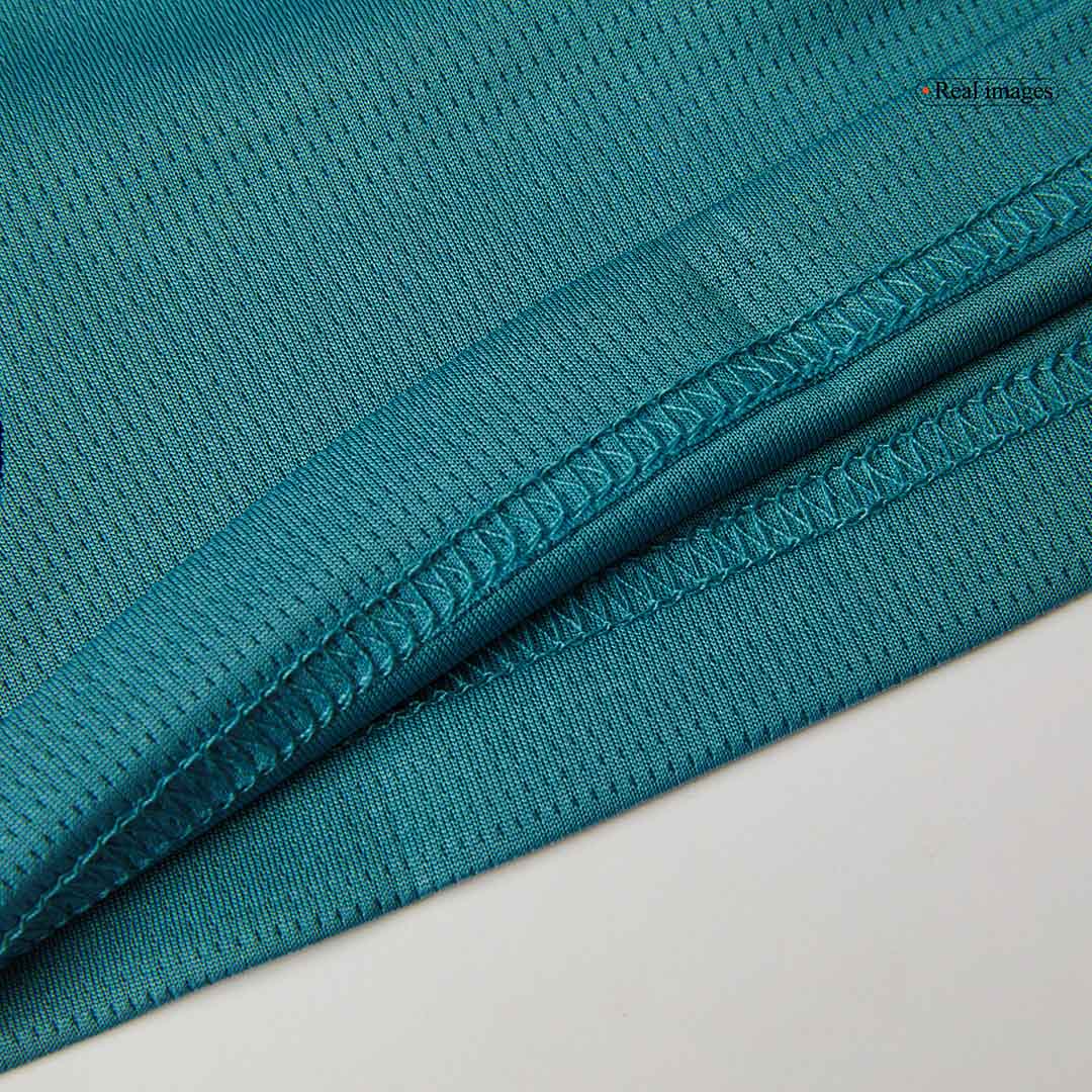 Manchester City Soccer Shorts Custom Fourth Away UCL - bestsoccerstore