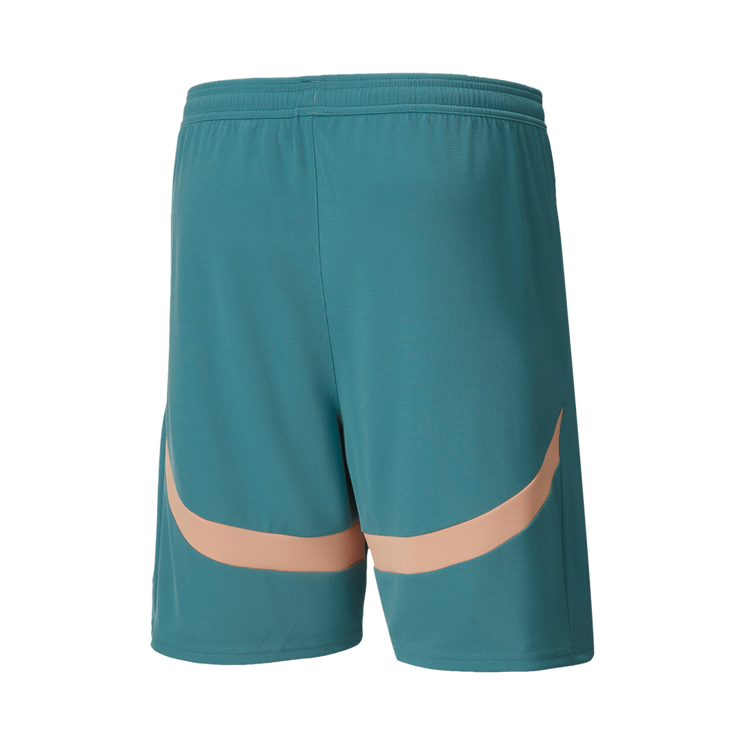 Manchester City Soccer Shorts Custom Fourth Away UCL
