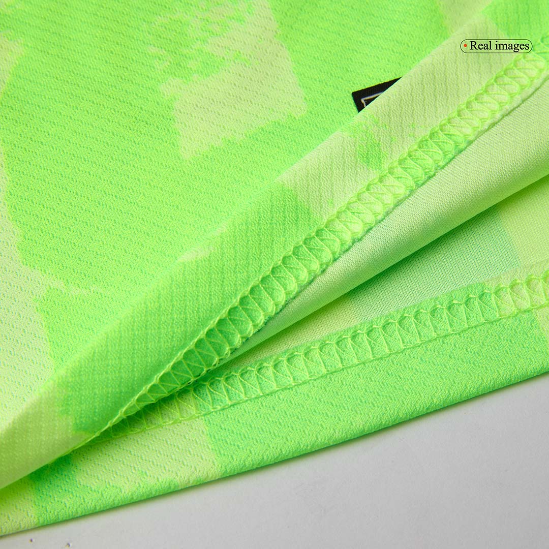 Kids Barcelona Custom Third Away Soccer Kits UCL Spotify Logo Without Text - bestsoccerstore