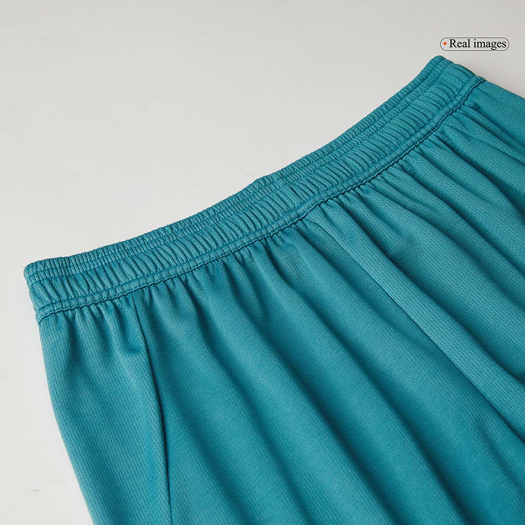 Manchester City Soccer Shorts Custom Fourth Away UCL - bestsoccerstore