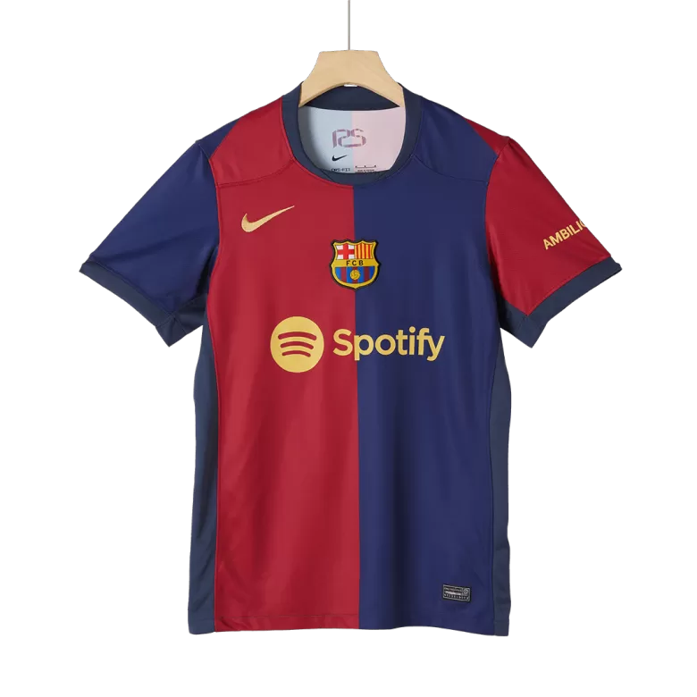 Barcelona Soccer Jersey Home Custom Shirt 2024/25 - bestsoccerstore