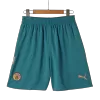Manchester City Soccer Shorts Custom Fourth Away 2024/25 UCL - bestsoccerstore