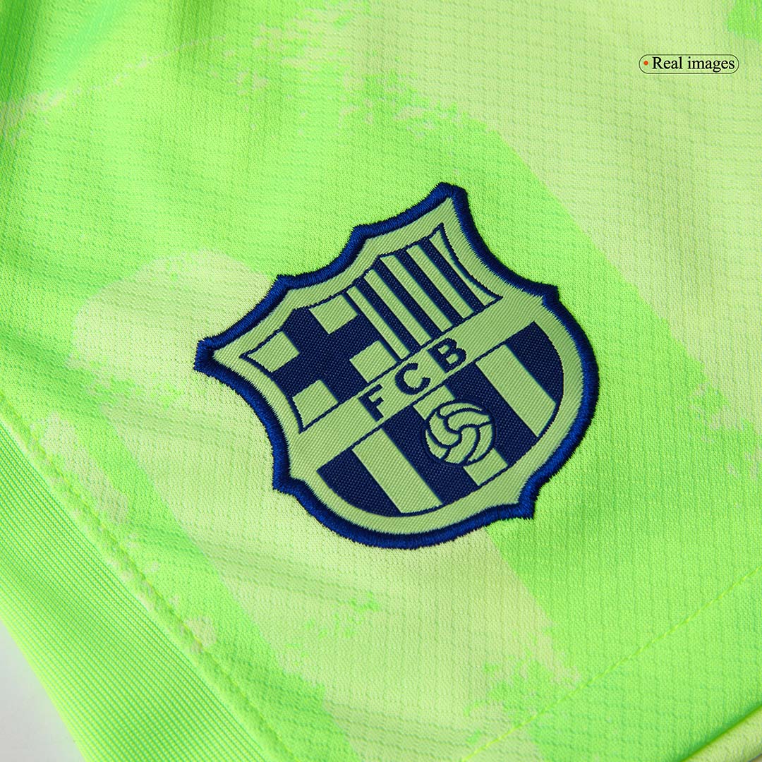 Barcelona Third Away Custom Full Soccer Kit - bestsoccerstore