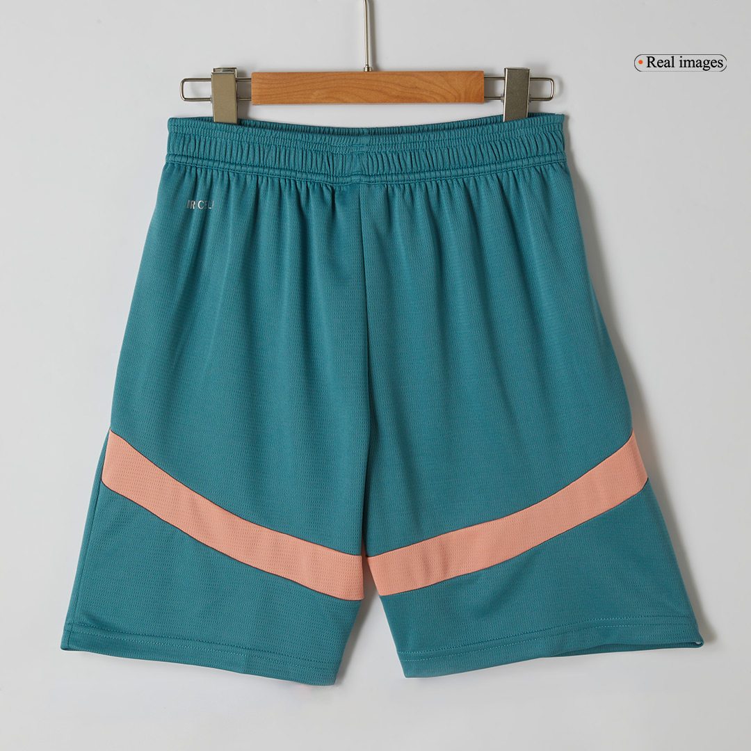 Manchester City Soccer Shorts Custom Fourth Away UCL