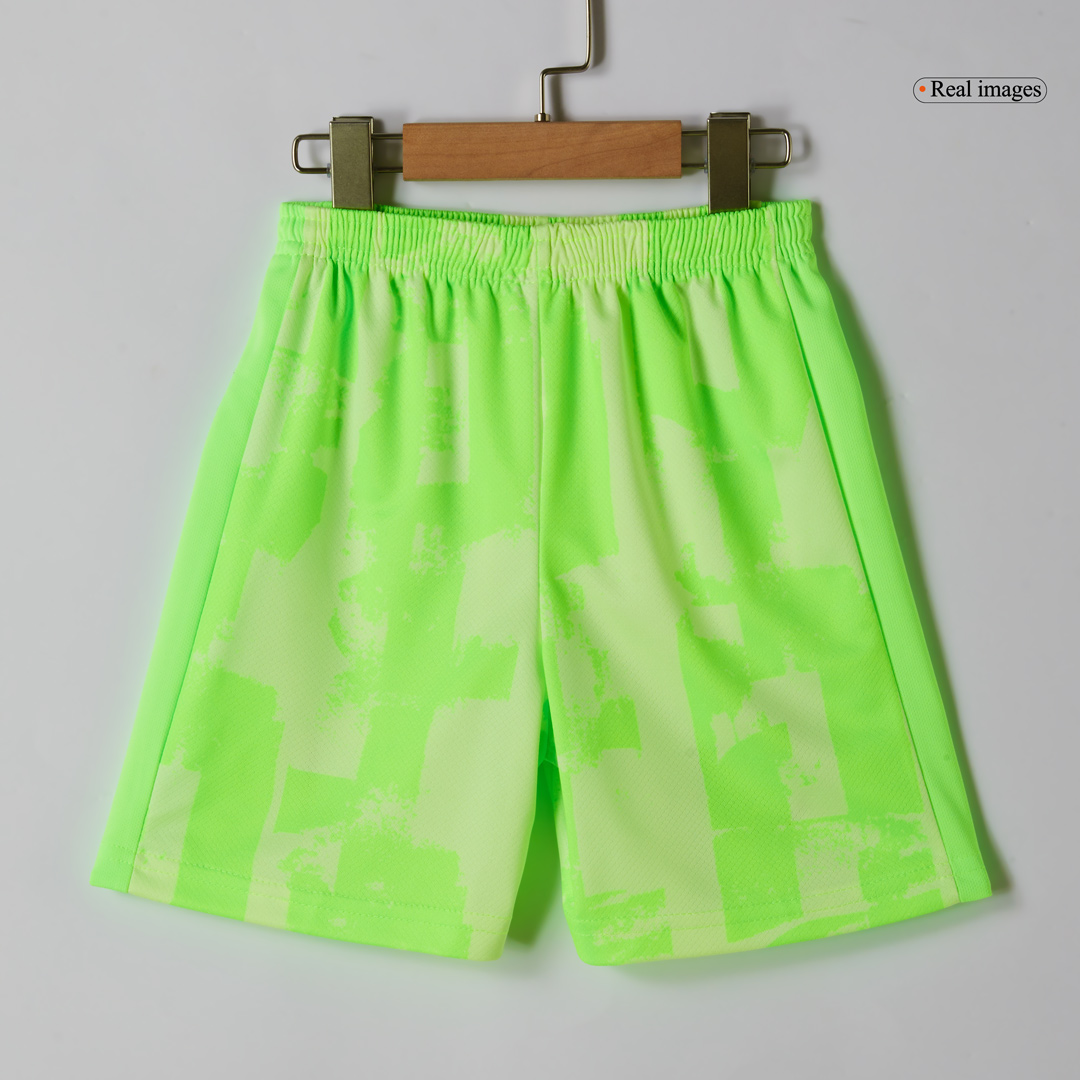 Kids Barcelona Custom Third Away Soccer Kits UCL Spotify Logo Without Text - bestsoccerstore