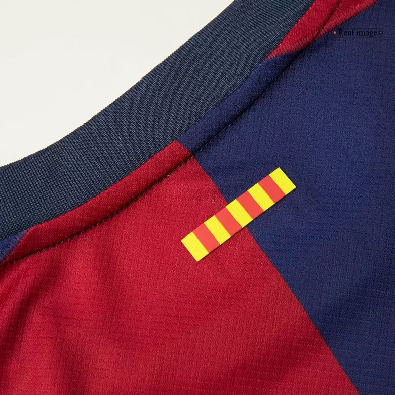 Barcelona Home Soccer Jersey 2024/25 - Spotify Logo Without Text - bestsoccerstore