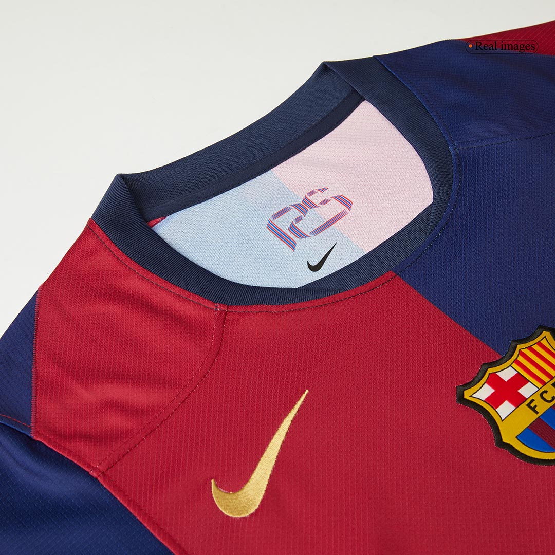 Barcelona Soccer Jersey Home Custom Shirt - bestsoccerstore