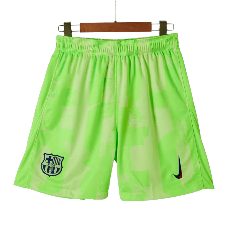 Barcelona Third Away Custom Full Soccer Kit 2024/25 Spotify Logo Without Text - bestsoccerstore