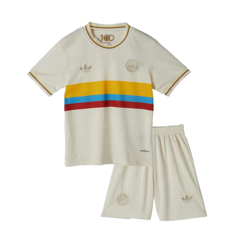 Kids Colombia Custom Soccer Kits 2024 100th Anniversary - bestsoccerstore