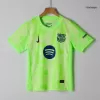 Kids Barcelona Custom Third Away Soccer Kits 2024/25 UCL Spotify Logo Without Text - bestsoccerstore
