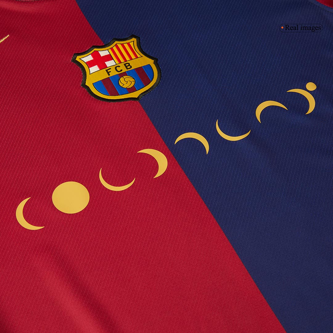 Barcelona Jersey Custom Soccer Jersey Home COLDPLAY - bestsoccerstore