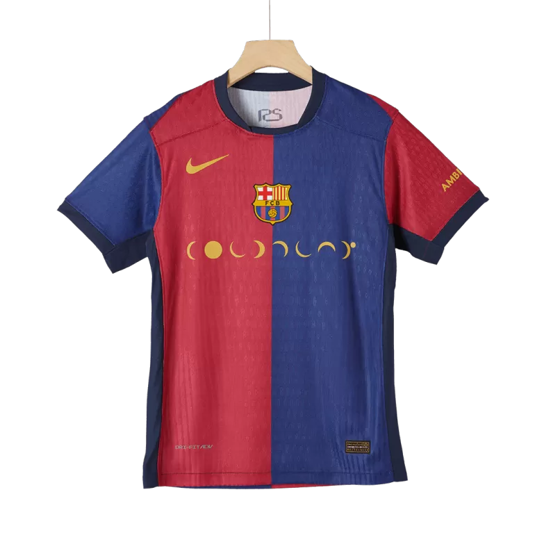 Authentic Soccer Jersey Barcelona Home Shirt 2024/25 COLDPLAY - bestsoccerstore