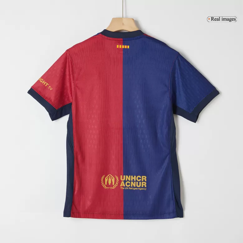 Authentic Soccer Jersey Barcelona Home Shirt 2024/25 COLDPLAY - bestsoccerstore