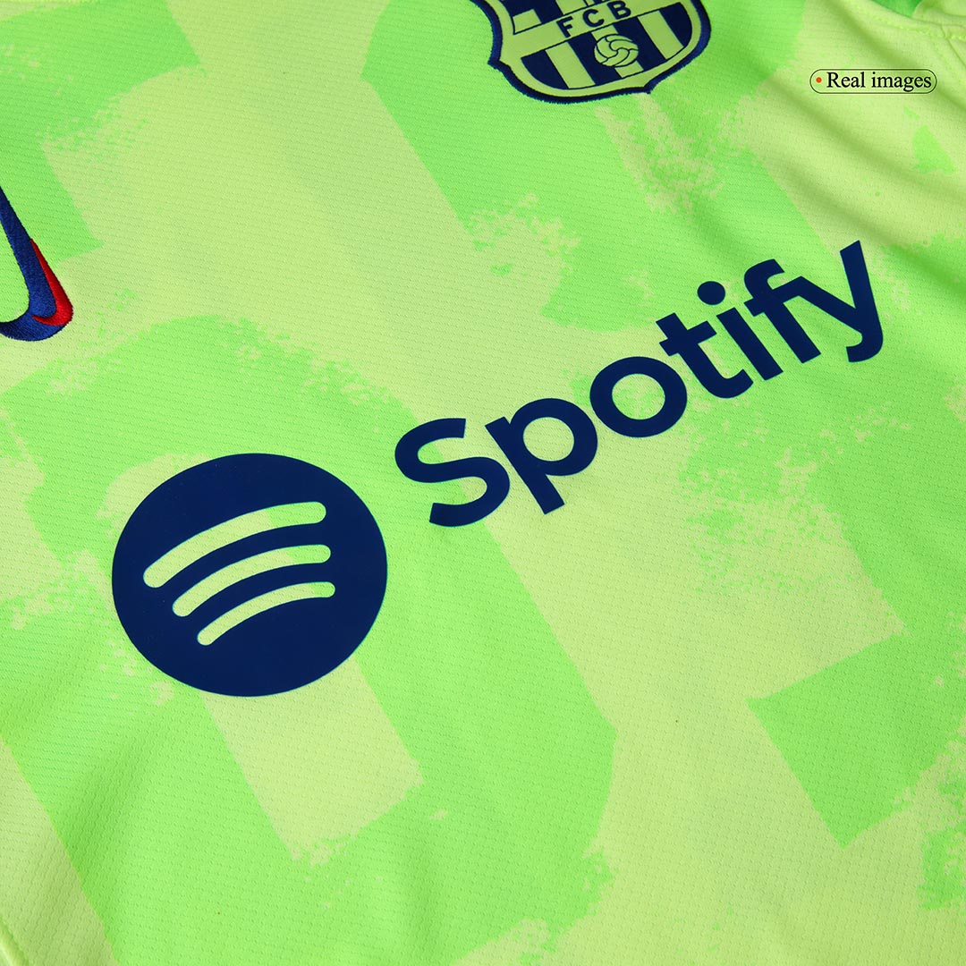 Barcelona Third Away Custom Full Soccer Kit - bestsoccerstore