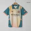Kids Manchester City Custom Fourth Away 'Definitely City' Soccer Kits 2024/25 UCL - bestsoccerstore