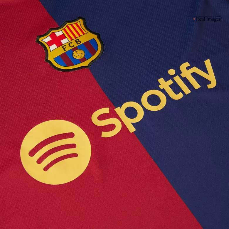 Barcelona Soccer Jersey Home Custom Shirt 2024/25 - bestsoccerstore