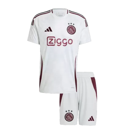 Kids Ajax Custom Third Away Soccer Kits 2024/25 - bestsoccerstore