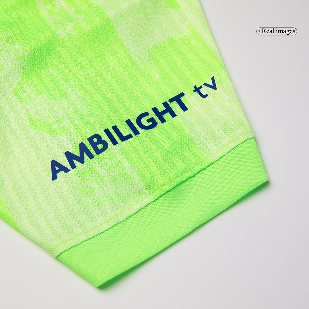 Barcelona Third Away Custom Player Version Soccer Jersey - Spotify Logo Without Text - bestsoccerstore