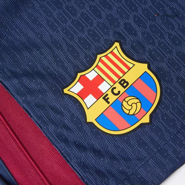 Authentic Barcelona Soccer Shorts Custom Home 2024/25 - bestsoccerstore