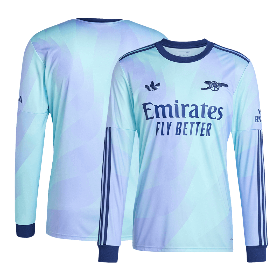 Arsenal Long Sleeve Jersey Third Away Football Shirt