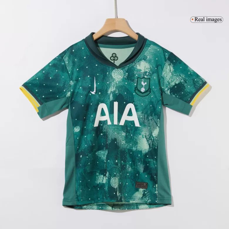 Kids Tottenham Hotspur Custom Third Away Soccer Kits 2024/25 - bestsoccerstore