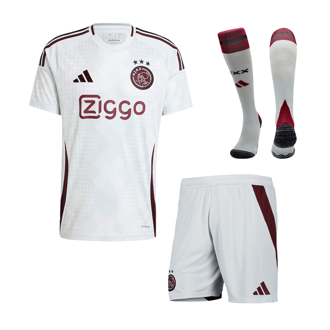 Ajax Third Away Custom Full Soccer Kit - bestsoccerstore