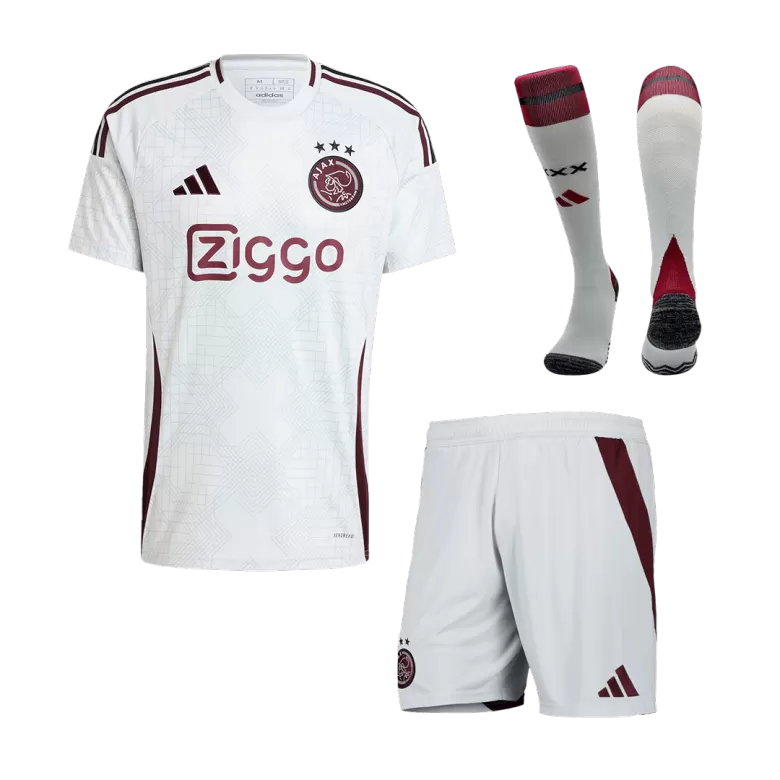 Ajax Third Away Custom Full Soccer Kit 2024/25 - bestsoccerstore