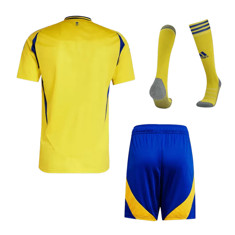 Al Nassr Home Custom Full Soccer Kit 2024/25 - bestsoccerstore