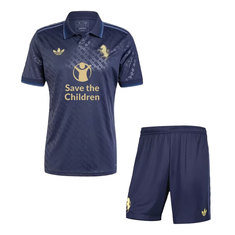 Juventus Third Away Soccer Uniform Kits 2024/25 Save The Children Sponsor - bestsoccerstore