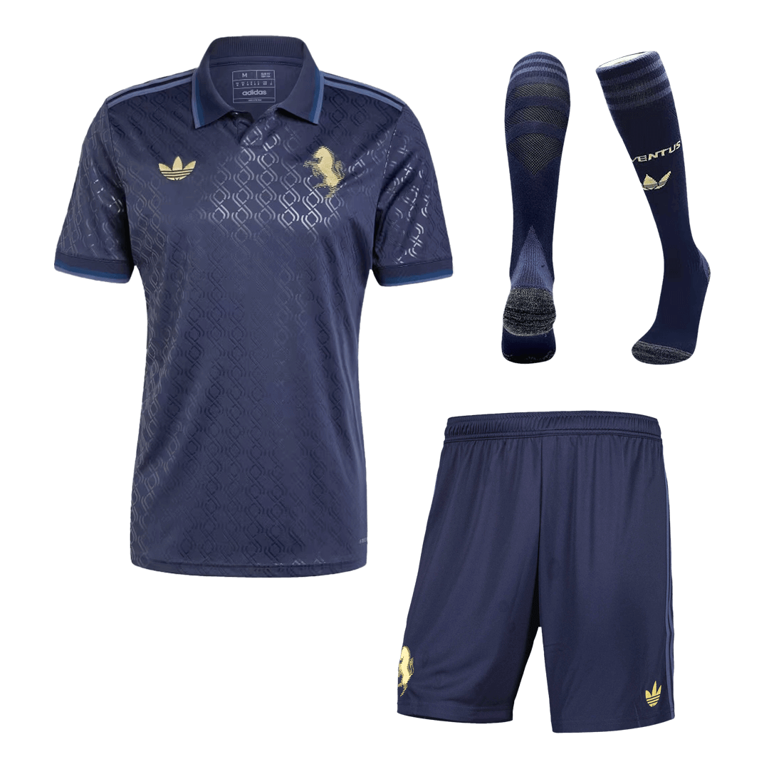 Juventus Third Away Custom Full Soccer Kit - bestsoccerstore