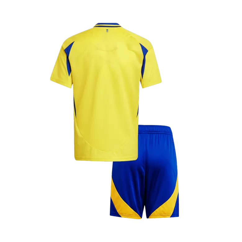 Kids Al Nassr Custom Home Soccer Kits 2024/25 - bestsoccerstore