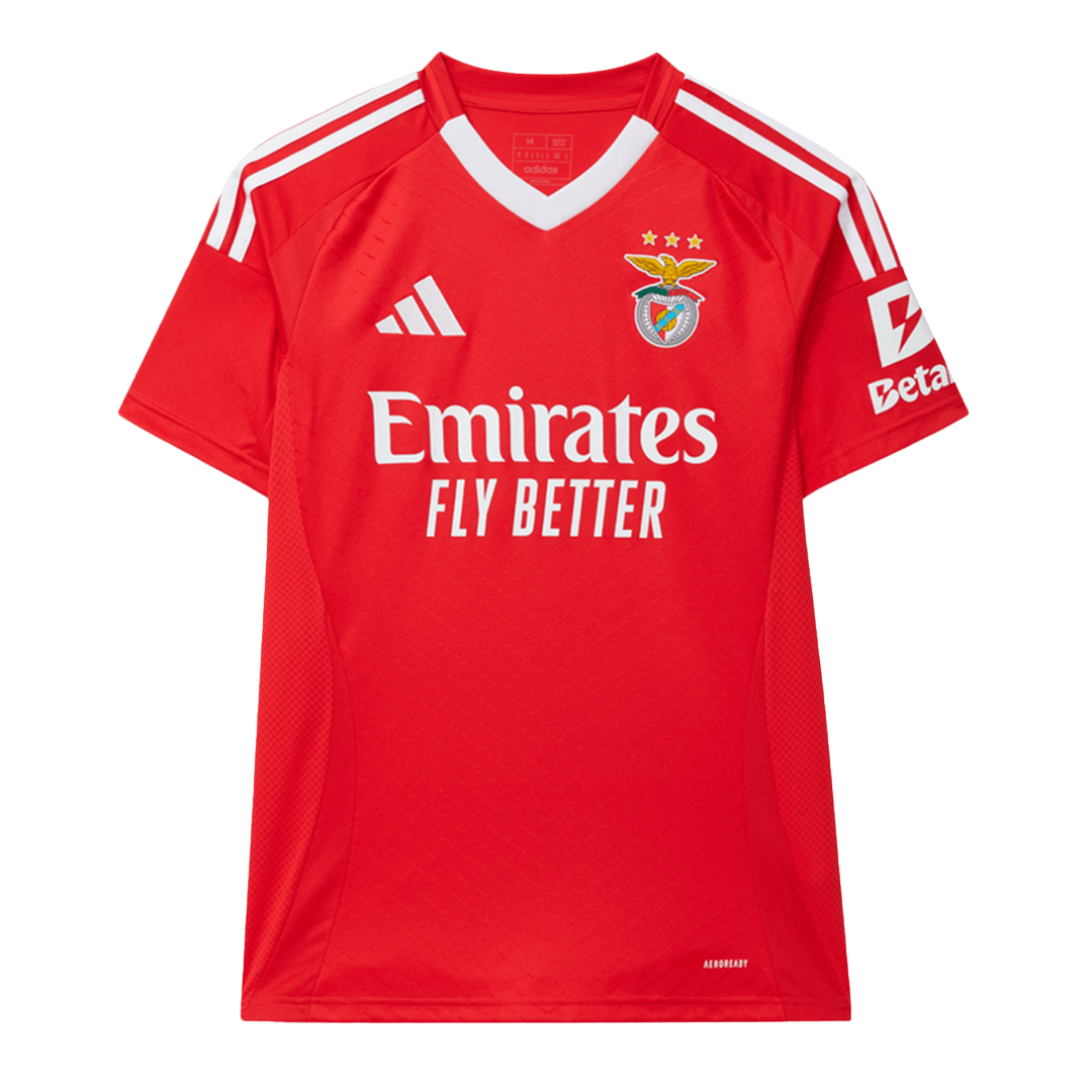 Benfica Soccer Jersey Home Custom Shirt - bestsoccerstore
