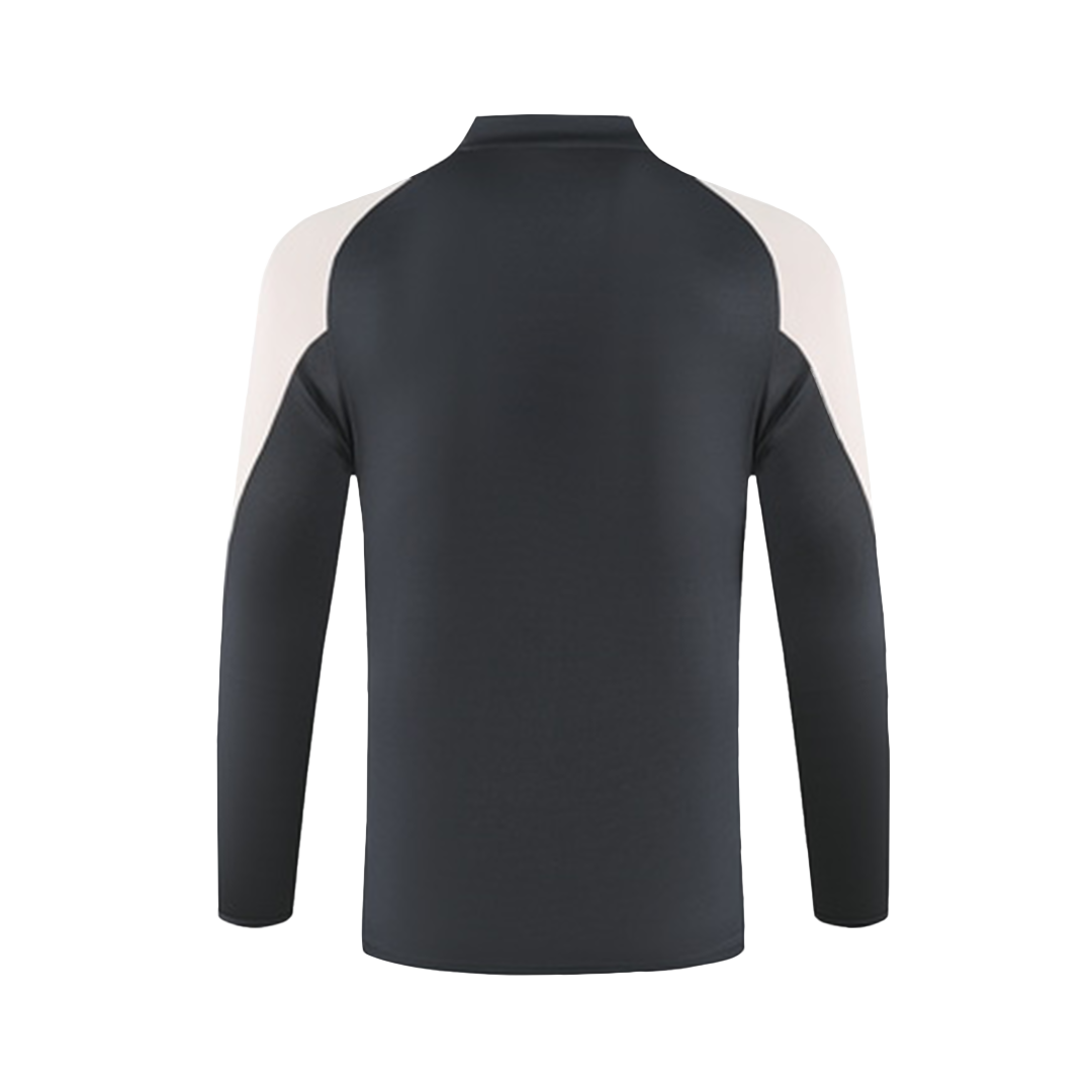 Real Madrid 1/4 Zipper Sweatshirt Soccer Training Kit - bestsoccerstore