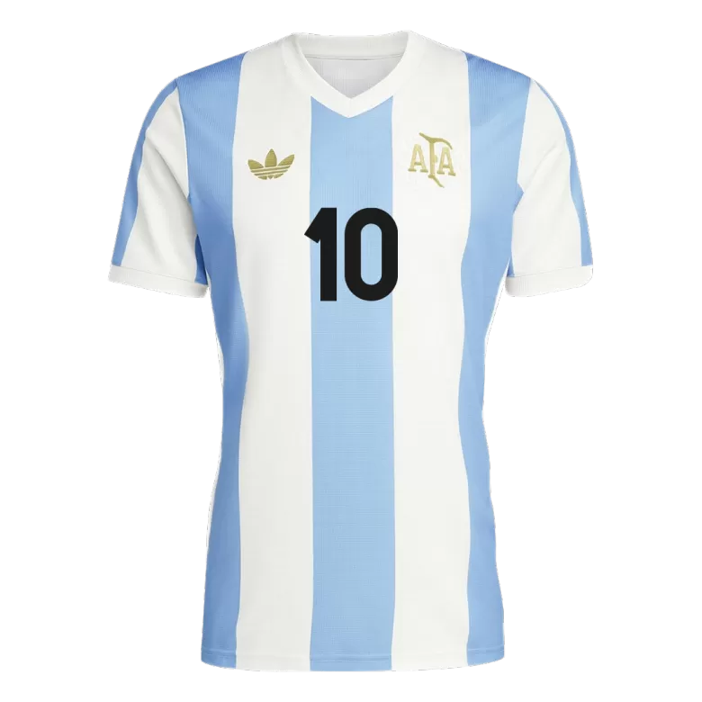 MESSI #10 Argentina Soccer Jersey Custom Shirt 2024 50th Anniversary - bestsoccerstore