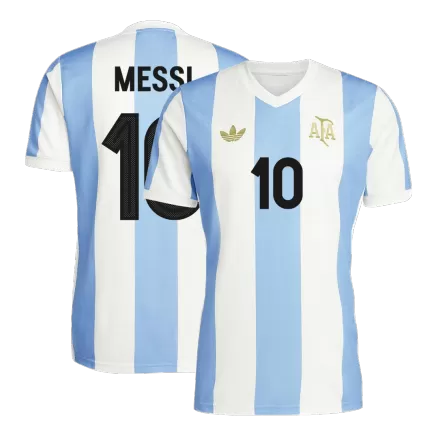 MESSI #10 Argentina Soccer Jersey Custom Shirt 2024 50th Anniversary - bestsoccerstore