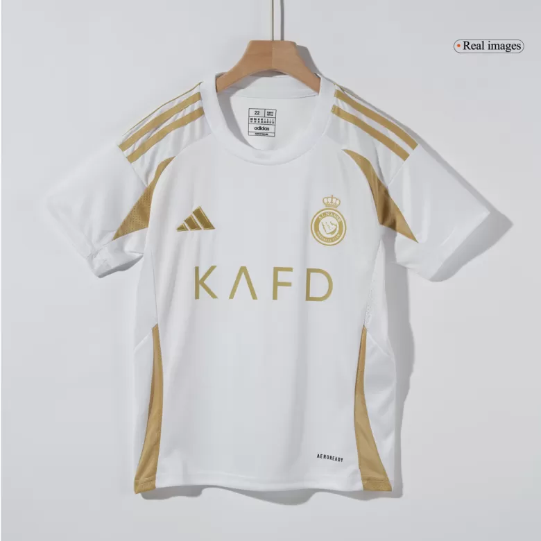 Kids Al Nassr RONALDO #7 Third Away Soccer Kits2024/25 ACL - bestsoccerstore