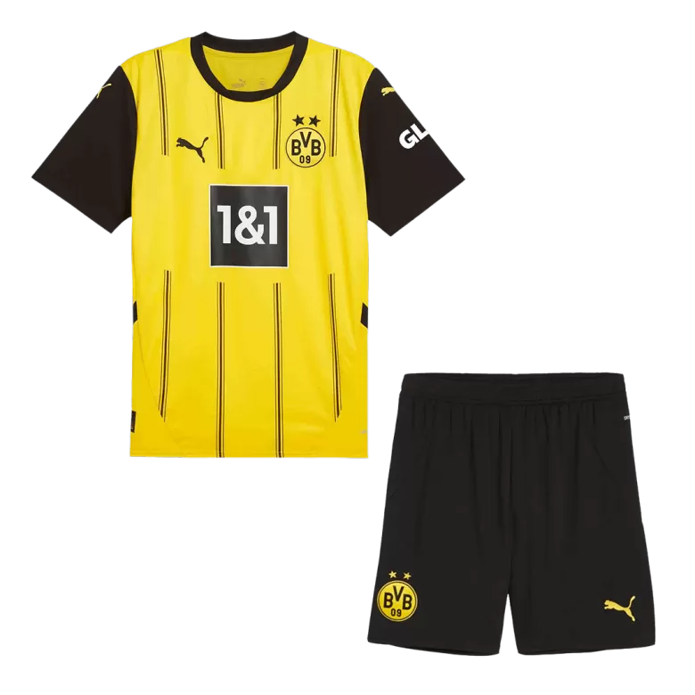 Borussia Dortmund Home Soccer Uniform Kits 2024/25 - bestsoccerstore