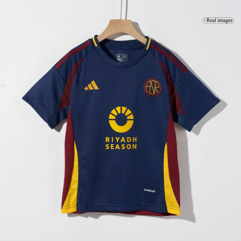 Kids Roma Custom Third Away Soccer Kits 2024/25 - bestsoccerstore