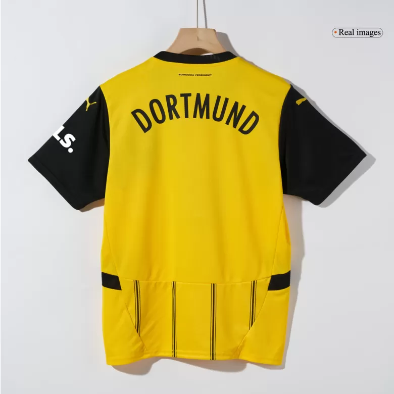 Borussia Dortmund Home Soccer Uniform Kits 2024/25 - bestsoccerstore