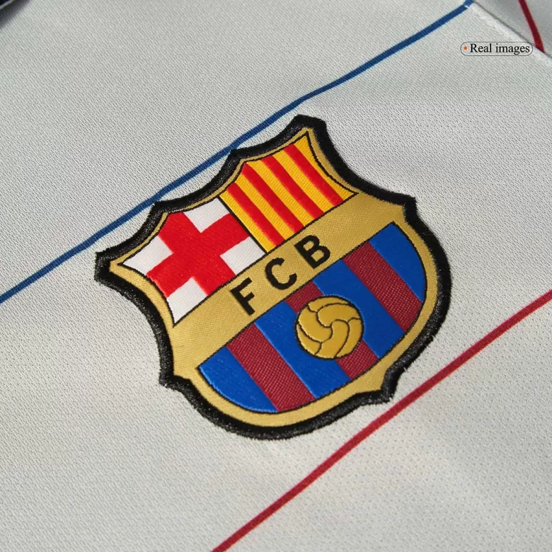 Barcelona Retro Jersey Away Soccer Shirt 2003/04 - bestsoccerstore