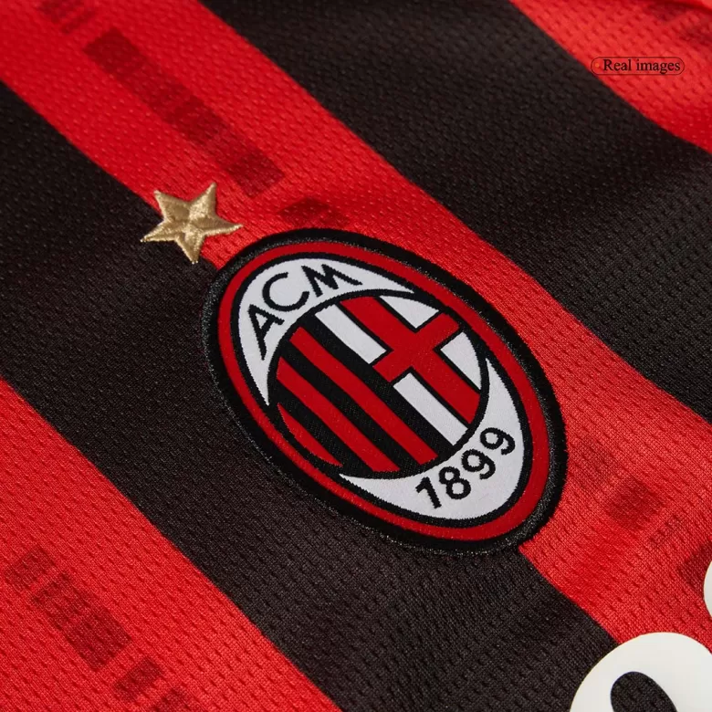 AC Milan Long Sleeve Jersey Home Football Shirt 2024/25 - bestsoccerstore